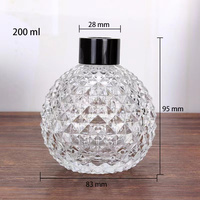 Huile essentielle aromathérapie diffuseur d'arôme bouteille vide verre clair roseau bouteille de parfum échantillon gratuit 100ml décoration de la maison parfum