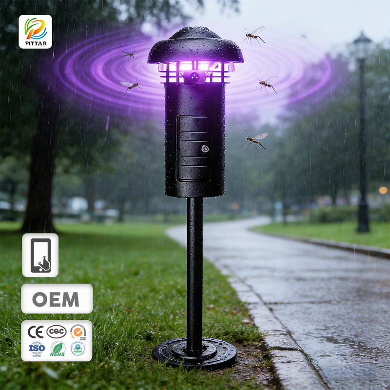 Solar Rechargeable Electrical Rainproof Mosquito Repeller