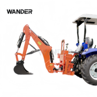 Pelle-pelle rétrocaveuse tracteur 18-45HP, chargeuse-pelleteuse à attelage 3 points