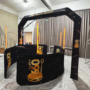 2025 Venta caliente fiesta de boda usado cabina de fotos 360 Prix vidrio transparente - Product Image 1