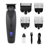 Tondeuse à cheveux professionnelle sans fil avec moteur Vector pour barbier et coiffure masculine