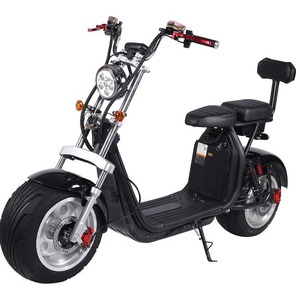 Motocicleta para Adultos de 1500W, 60V, Batería de Litio, Alcance de 40KM, Neumáticos Gruesos de 12 Pulgadas, Frenos de Disco Dobles, Suspensión Doble, 200kg - Product Image 4