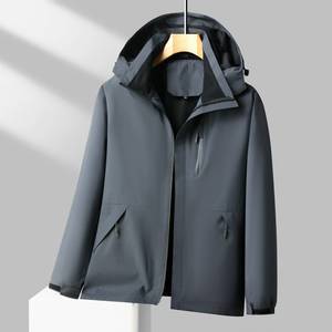 Veste coupe-vent légère pour sports de plein air, unisexe, manches longues avec capuche, pour la randonnée et les vêtements de travail, impression de logo personnalisable - Product Image 3