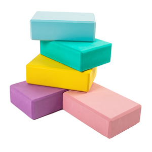 Shengde shengde Chất lượng cao 2025 gạch tái chế Pilates lớn kích thước lớn màu xanh đen bọt vũ công Hữu Cơ in màu thiết lập khối <span class=keywords><strong>Yoga</strong></span> - Product Image 1