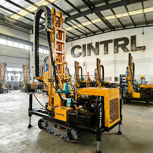 Rig Pengeboran Sumur Air Hidrolik CINTRL 350m dengan Kompresor Udara untuk Formasi Batuan - Product Image 6