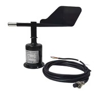 Sertifikat CE 9-30v Input 0-5v 4-20mA RS485 Modbus Wind Vane Outdoor pengukuran Anemometer indikator Sensor arah angin