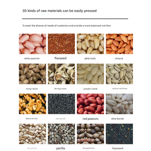 Presse à <span class=keywords><strong>huile</strong></span> automatique en acier inoxydable Xifa pour arachides, noix de coco et huiles de graines multiples, capacité de 3 à 6 kg/h - Product Image 3