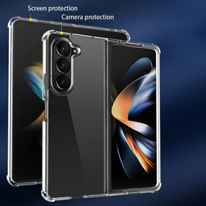 Chống Sốc Điện Thoại Trường Hợp Đối Với Samsung <span class=keywords><strong>Galaxy</strong></span> Z Gấp 5 Trong Suốt <span class=keywords><strong>TPU</strong></span> Điện Thoại Di Động Bìa Đối Với Samsung <span class=keywords><strong>Galaxy</strong></span> Z Gấp 5 - Product Image 3