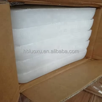 Bloc de cire de paraffine entièrement raffiné chaque bloc avec 5kg, chaque boîte 25kg