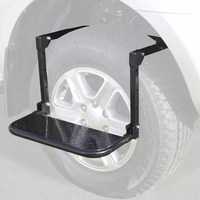 Support pas à pas de pneu de voiture en acier de fer de vente entière réglable pour la camionnette et d'autres voitures de véhicule