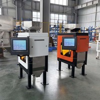Penjualan Panas Hyway Industrial HCS100 Mini Portable Movable 50-150kg/jam Mesin Pemilah Warna CCD untuk Perhiasan dan Biji Kopi