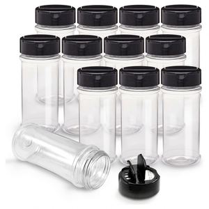 Wholesale 100ml 110ml 200ml Plastic <b>Spice</b> Salt Pepper Grinder Seasoning <b>Jar</b> Bottle Glass - Product Image 1