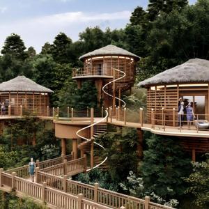 <span class=keywords><strong>Cabane</strong></span> de glamping écologique personnalisée, villa, bureau, maison en bois, chambre de camping avec installation rapide - Product Image 4