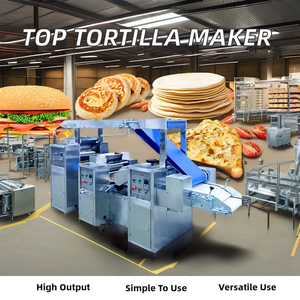 Linea Automatica per Produzione di Pane Pita e Tortilla in Acciaio Inox, Prezzo di <span class=keywords><strong>Fabbrica</strong></span>, Nuova per Uso Ristorante, Impastatrice per <span class=keywords><strong>Pizza</strong></span> - Product Image 2