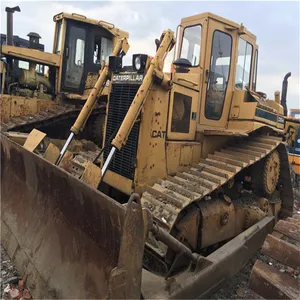 Excavadora de gatos D8T D6D D6H, oruga usada d6h d7 dozer shanghai crawler tractor