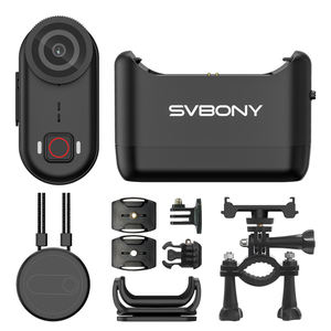 Grabación HD 4K a 30fps, aplicación Wi-Fi, 64GB, resistente al agua, soporte para bicicleta, succión magnética, mini cámara deportiva de acción SVBONY SVGo M3 - Product Image 6