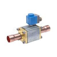 Vanne solénoïde électrique 220 volts, pièce de réfrigération, vannes à commande solénoïde