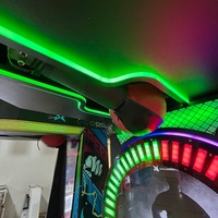 Machine de boxe commerciale à monnayeur en métal robuste, jeu d'arcade avec support en anglais - Testeur de force de kickboxing