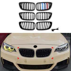 Bmw 2 Series F22 F23 <b>Led</b> Grille With Single Double Line Tri Color For Retrofit Upgrade - Product Image 1