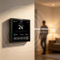 XZJ Panneau de commande central intelligent 4 pouces WiFi Zigbee Tuya avec écran, interrupteurs muraux de scène, système d'automatisation, produits pour la maison intelligente