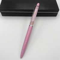 Flotteur en plastique ABS 2d PVC personnalisable Stylo à bille liquide flottant Aqua Logo de la marque de l'usine Stylo pour cadeaux promotionnels
