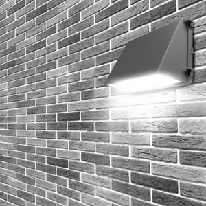 Nuevo Difusor Cuadrado de Policarbonato y Aleación de Aluminio, 3CCT Ajustable, IP65 Impermeable, 40W-100W, Iluminación LED Exterior para Calle - Product Image 1