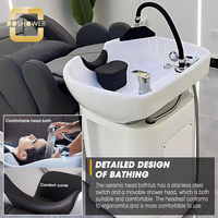 Salon Rotatery Shampooing Chaise De Massage De Cheveux Électrique Chaise De Lavage Tête Spa pour Coiffure Professionnelle Massage Shampooing Chaise