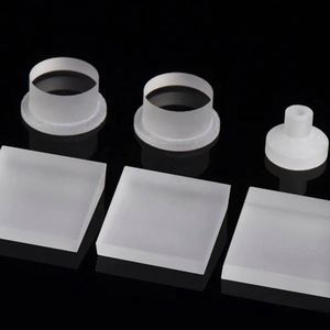 Vidrio óptico personalizado de fábrica, ventana óptica de vidrio de sílice fundida con revestimiento de Ar - Product Image 5