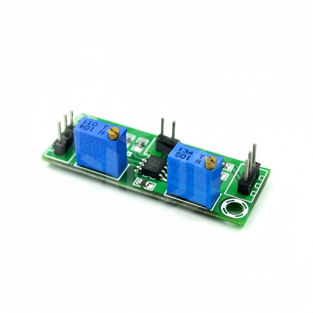 LM358 Weak Signal Amplifier Voltage Amplifier Two-Stage Operational Amplifier Module Single Power Supply Signal Acquisition Unit