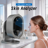Analyseur de peau 3D avancé Litian X5PRO-AI, diagnostics du visage, du cuir chevelu, des pores, des rides, de l'acné, utilisation à domicile, prise EU/US