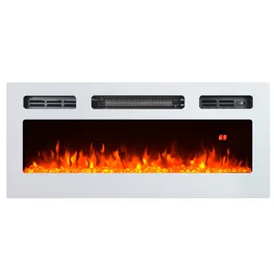 23" 26" 28" 30" 32" Decore flame wall recessed built in modern high quality electric fireplace remote control for RV