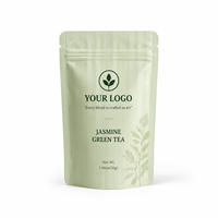 Sachet d'emballage pour poudre de thé Matcha, pochette personnalisée refermable, qualité alimentaire, recyclable, haute barrière, en aluminium, pour thé et café