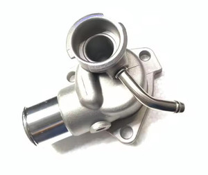 Aluminium-Thermostat gehäuse deckel 16331-54111 16331-54112 für Hiace Van 2L 3L 5L Motor kühler Wasser auslass - Product Image 1