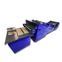 Machine à fabriquer des cahiers et des cahiers d'exercices Collage/agrafage/pliage/resserrage du dos/coupage 5 fonctions en 1 Ventes chaudes ZR1020CSFBC