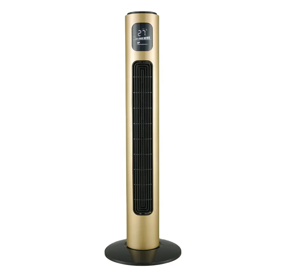 Sıcak online satış orijinal tasarım yüksek kalite seviyesi 46 inç bladeless fan küresel akıllı uzaktan kumandalı kule fan