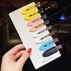BELLEWORLD 2021 Nouveaux accessoires de coiffure de salon de coiffure, pinces à <span class=keywords><strong>cheveux</strong></span> en métal sans couture, pinces à <span class=keywords><strong>cheveux</strong></span> de <span class=keywords><strong>maquillage</strong></span> pour femmes et filles - Product Image 5