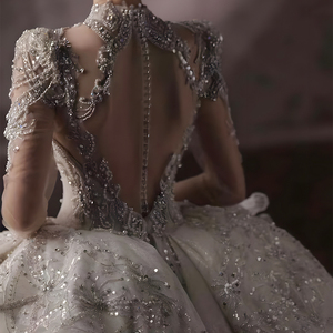 <span class=keywords><strong>Vestidos</strong></span> <span class=keywords><strong>de</strong></span> <span class=keywords><strong>novia</strong></span> simples <span class=keywords><strong>y</strong></span> <span class=keywords><strong>elegantes</strong></span> para mujer Nuevo vestido <span class=keywords><strong>de</strong></span> <span class=keywords><strong>novia</strong></span> <span class=keywords><strong>de</strong></span> varias capas con volantes Vestido <span class=keywords><strong>de</strong></span> baile <span class=keywords><strong>de</strong></span> tren <span class=keywords><strong>de</strong></span> barrido Lsht013 - Product Image 4
