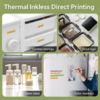 Imprimante d'étiquettes thermique USB portable Mini P15 pour la maison et le bureau, mobile, en stock