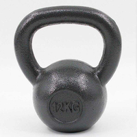 Kettlebell de fitness réglable en fonte, revêtement poudré, pour l'exercice quotidien