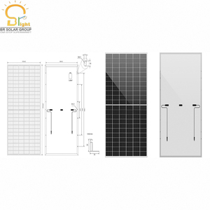 แผงโซลาร์เซลล์แบบโมโนคริสตัลไลน์ ฮาล์ฟเซลล์ 450w สำหรับใช้ในบ้าน แผงโซลาร์เซลล์โมโน 450W 550W - Product Image 6