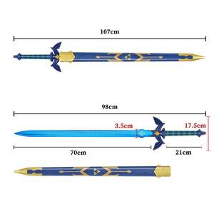 Espada Maestra de Link, Réplica de la Colección The Legend of Zelda, 107 cm, Azul, para Decoración del Hogar - Product Image 2