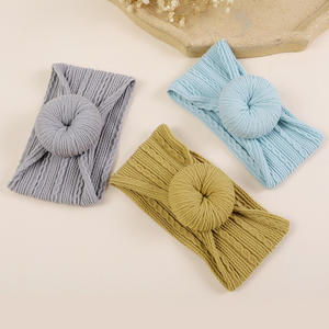 Baby Wide <b>Headband</b> Baby Care Soft Skin-Friendly Cotton Cotton Cute Soft <b>Headband</b> Wrap <b>Toddler</b> Kids Cap - Product Image 4