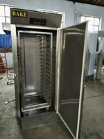 Salle de fermentation électrique du fabricant avec chariot pour la pâte dans les boulangeries Pulvérisation intelligente avec contrôle de la température