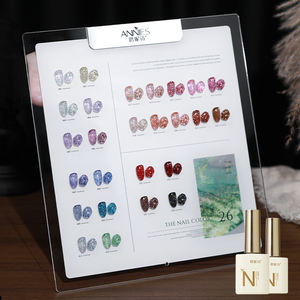 Juego de 26 colores ANNIES, 12ml, Mini Flash Light UV Gel Nails Soak off Neon Glitter Gel Polish - Product Image 1