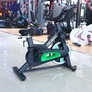 Vélo de spinning professionnel en acier - Couleur/logo personnalisable pour la remise en forme à domicile, les salles de sport commerciales et l'entraînement cardio en intérieur - Product Image 1