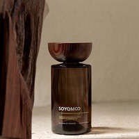 Diffuseur de parfum pour voiture LORIS, longue durée, flacon en verre, bâtonnets en rotin, évaporation naturelle, parfum naturel pour véhicule