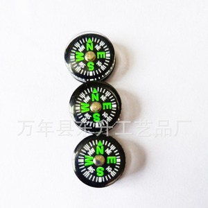 Compass 15mm Diameter Pointer Dial Hiking Outdoor Navigation Tool ABS Material Acrylic Strap - Product Image 4