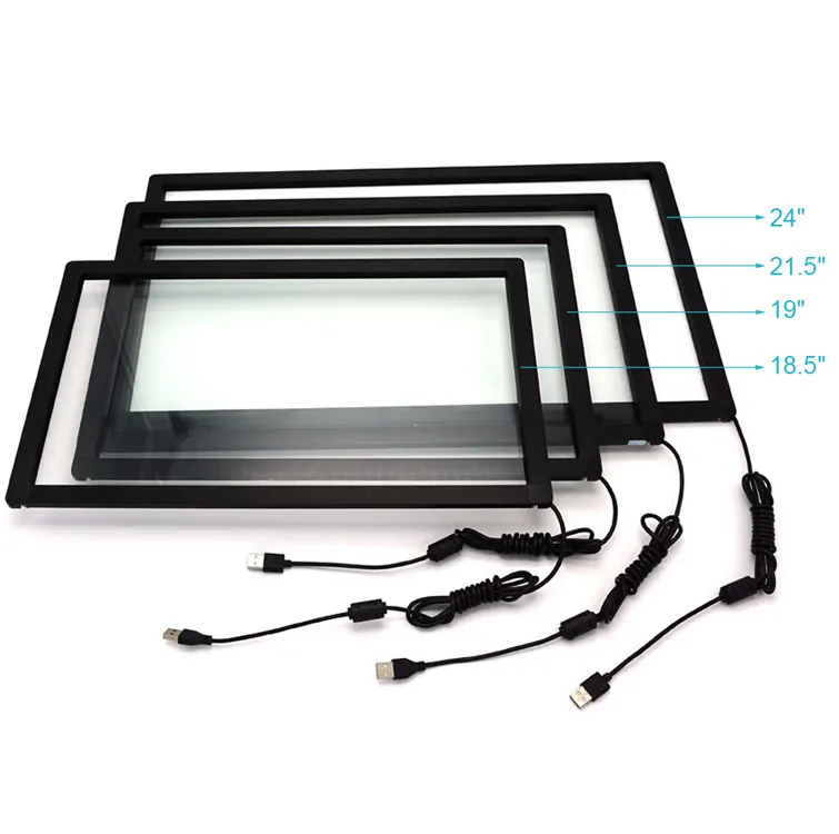 10 touch points 42 inch IR touch screen frame free driver for L G display