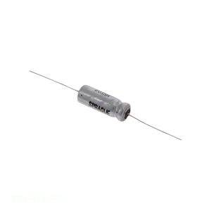 Condensateur à trou traversant TE1504-E3, 5 µF, 150 V, axial, en aluminium, distributeur agréé - Product Image 1