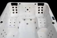 2022 BG-6613 Luxus Surf Rechteckiges oberirdisches Schwimmbad mit Massage